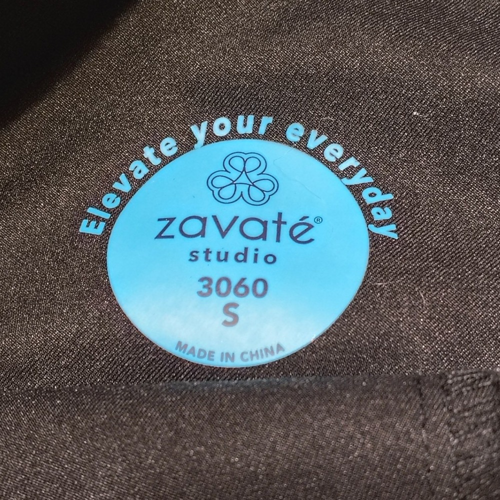 Zavate Studio 3060 Womens Black Scrub Jogger Pants Cargo Pockets Size S - Picture 6 of 9